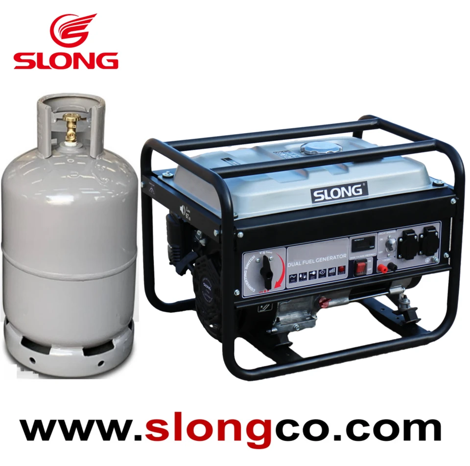 Generador híbrid de gasolina GLP de 3000 watts